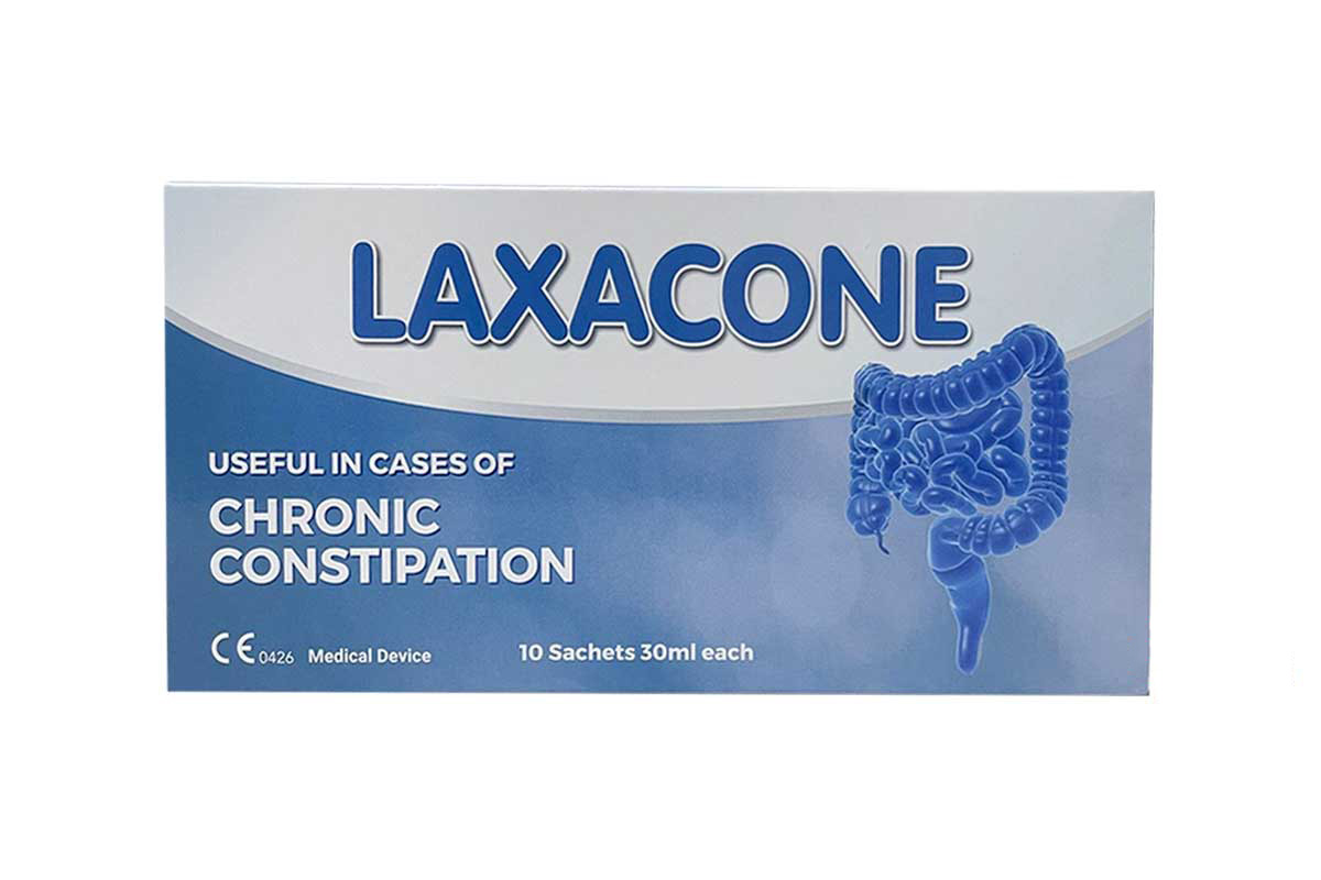 LAXACONE CHRONIC CONSTIPATION 10 SACHETS 30ML - Milano Pharmacy