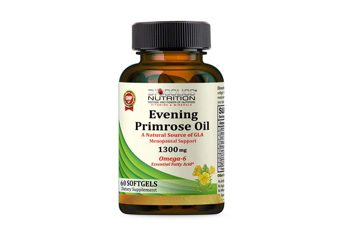 BIOBOLICS EVENING PRIMROSE OIL 1300MG 60 SOFTGELS - Milano Pharmacy