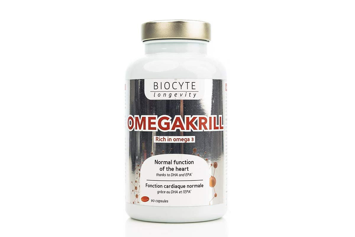 BIOCYTE OMEGAKRILL RICH IN OMEGA 3 90 CAPSULES - Milano Pharmacy