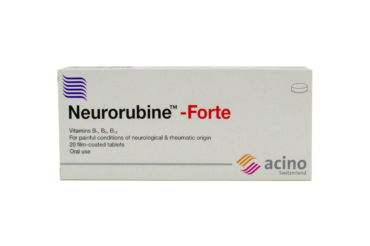 NEURORUBINE FORTE 20 TABLETS - Milano Pharmacy