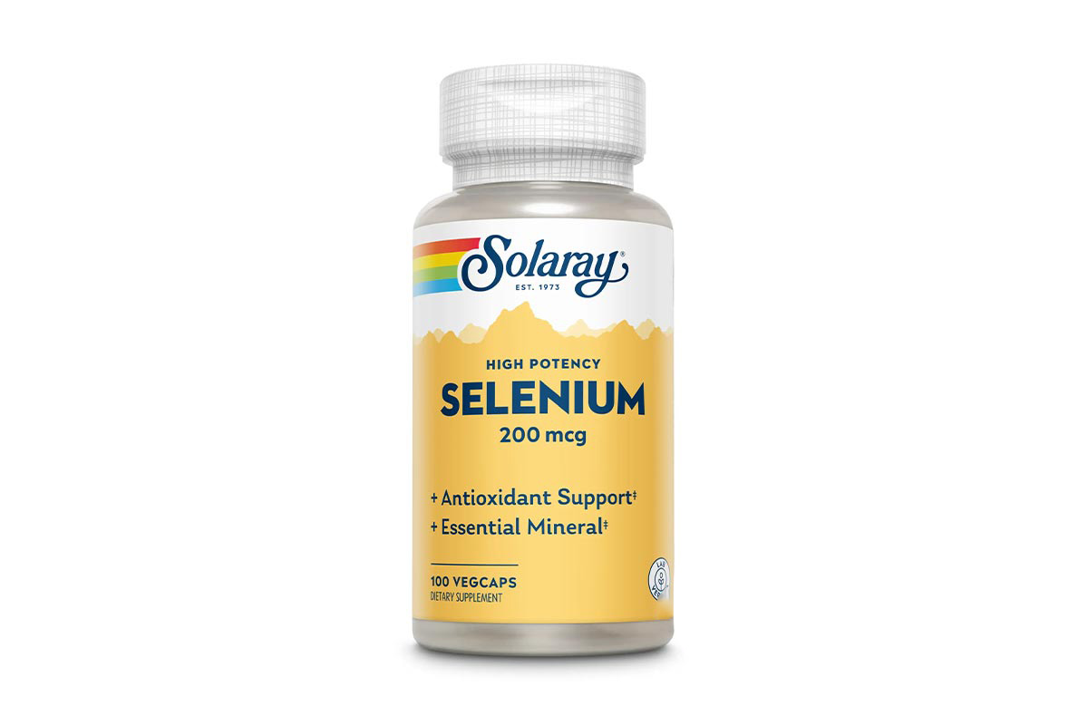 SOLARAY SELENIUM 200MCG 100 VEGCAPS - Milano Pharmacy