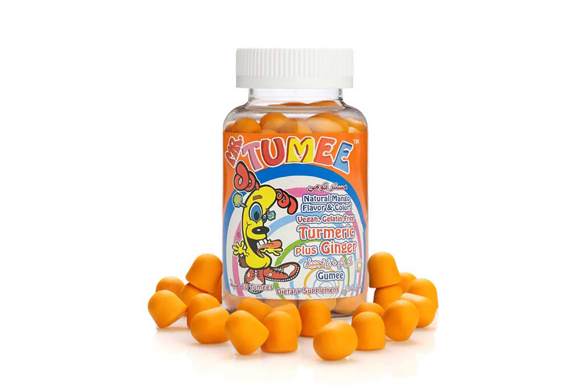 MR TUMEE TURMERIC PLUS GINGER 60 GUMEE - Milano Pharmacy