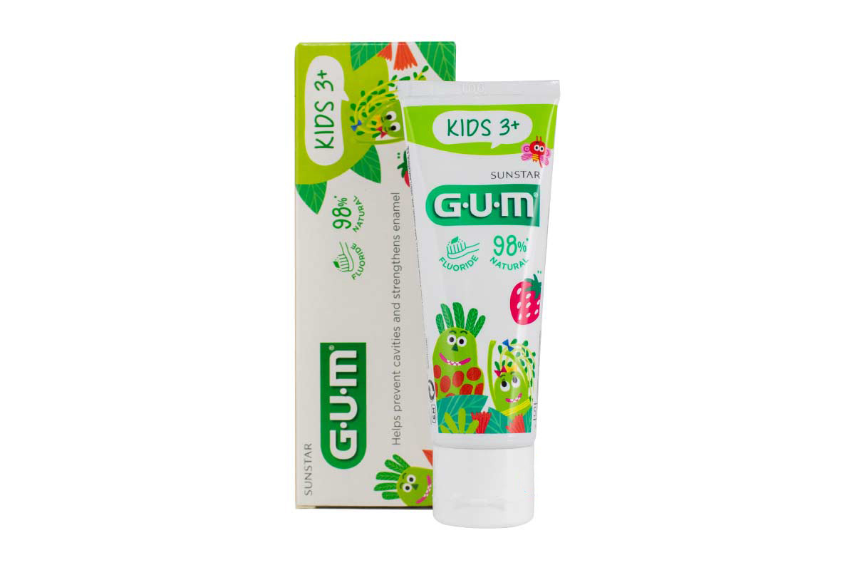 GUM KIDS TOOTHPASTE 3 PLUS 50 ML - Milano Pharmacy