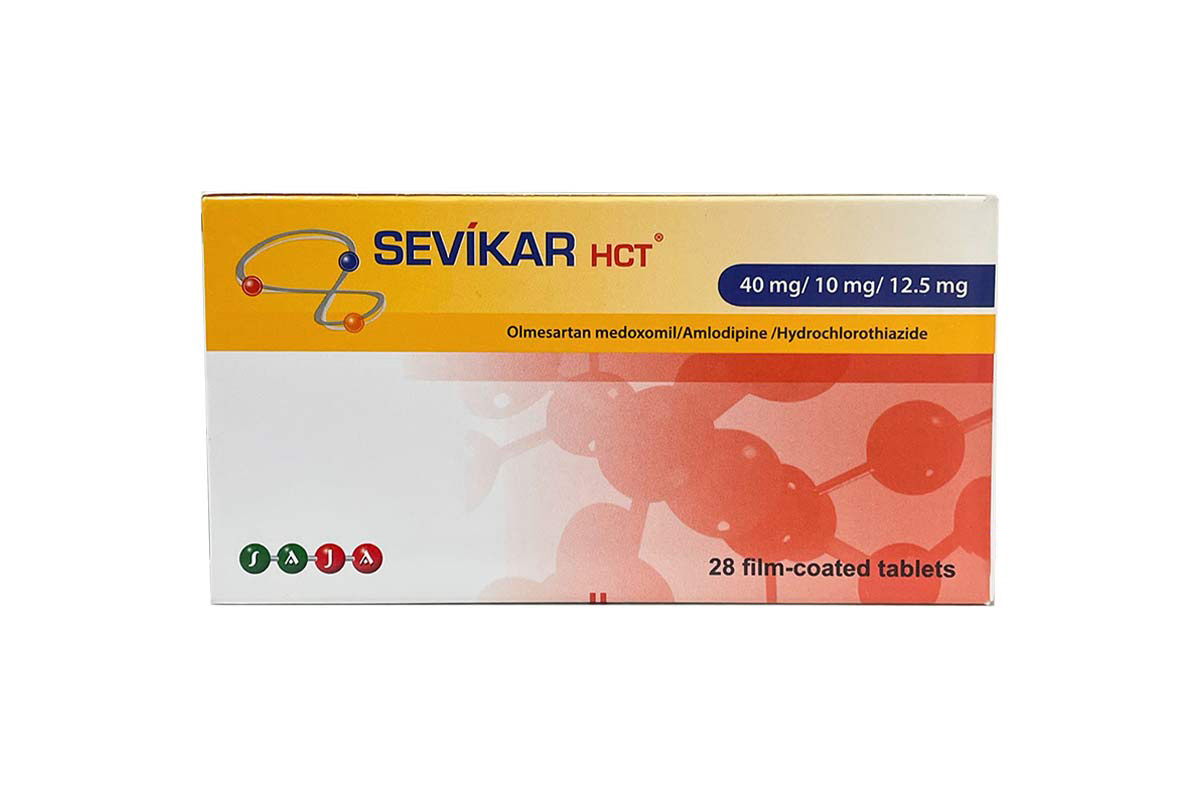 SEVIKAR HCT 40MG/10MG/12.5MG 28 TABLETS - Milano Pharmacy