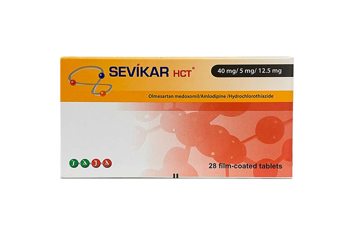 SEVIKAR HCT 40MG/5MG/12.5MG 28 TABLETS - Milano Pharmacy