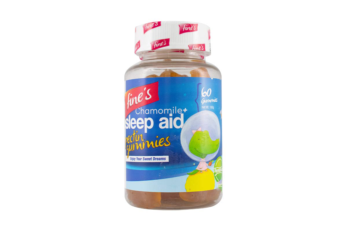 FINES SLEEP AID PLUS CHAMOMILE 60 GUMMIES - Milano Pharmacy