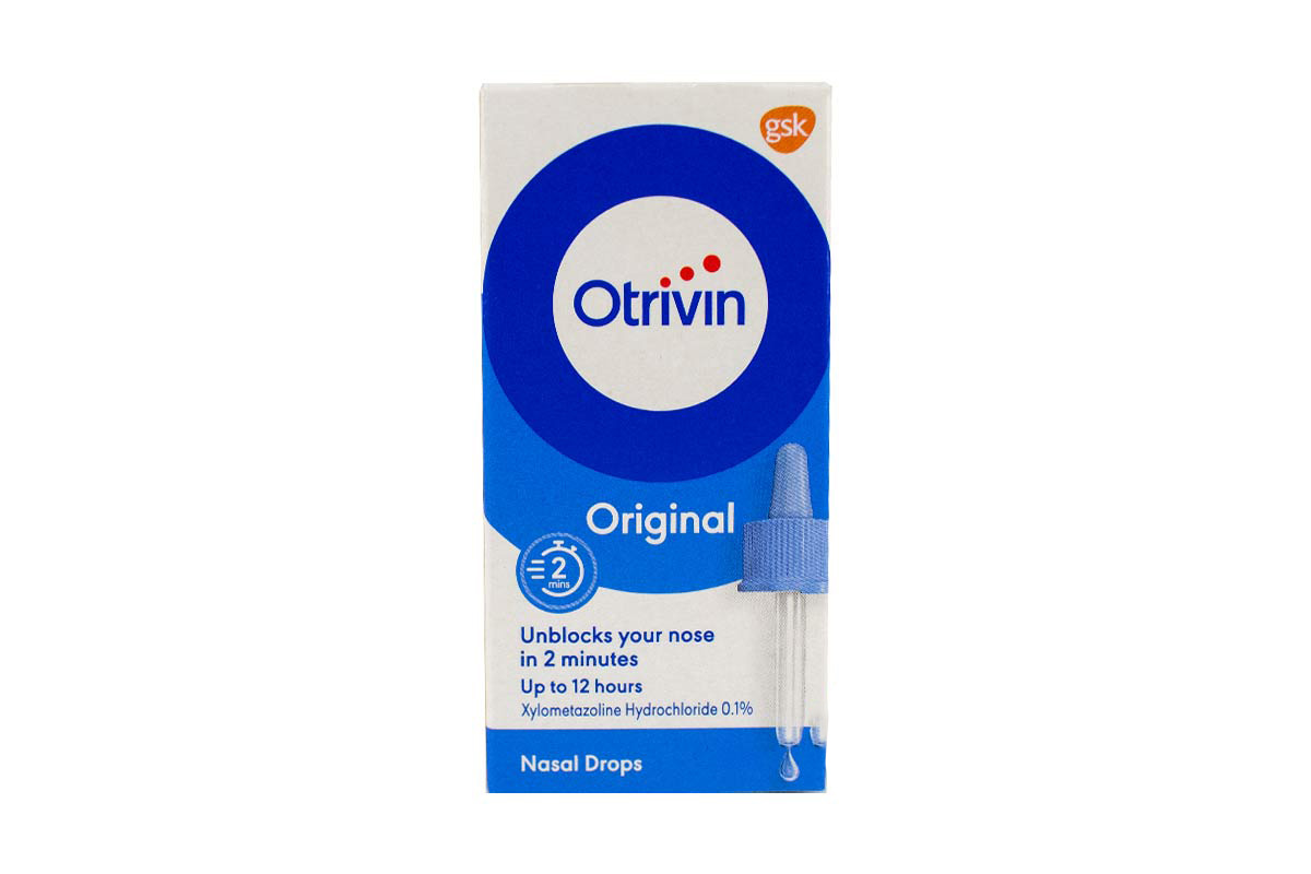 OTRIVIN 0.1% NASAL DROPS 10 ML - Milano Pharmacy