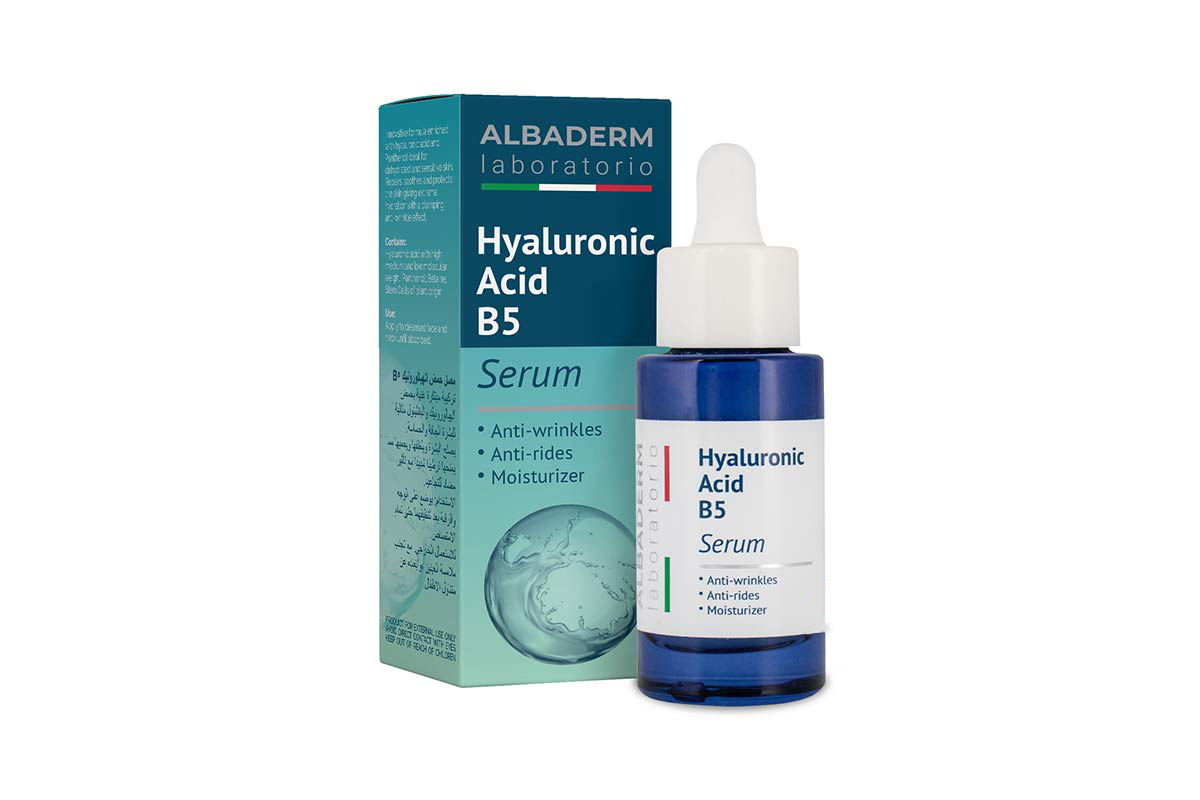 ALBADERM HYALURONIC ACID B5 SERUM 30 ML - Milano Pharmacy