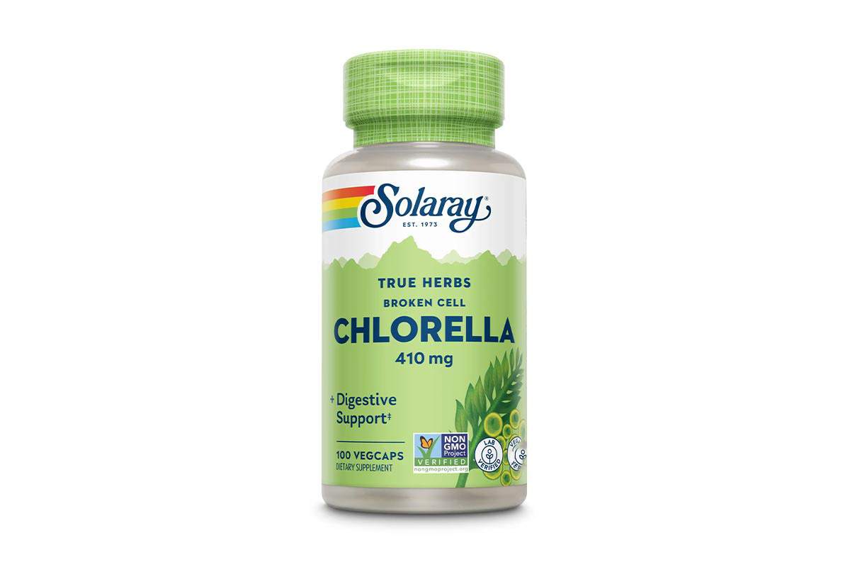 SOLARAY CHLORELLA 410MG 100 CAPSULES - Milano Pharmacy