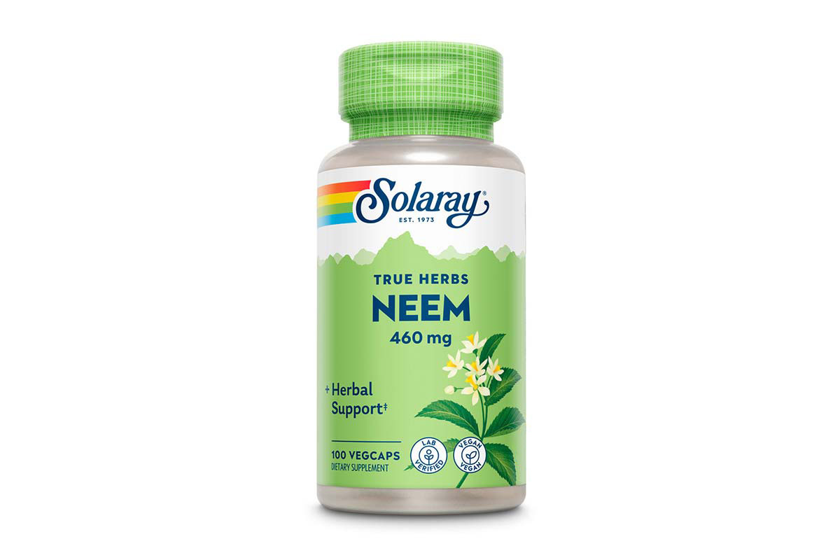 SOLARAY NEEM 460 MG 100 VEGCAPS - Milano Pharmacy