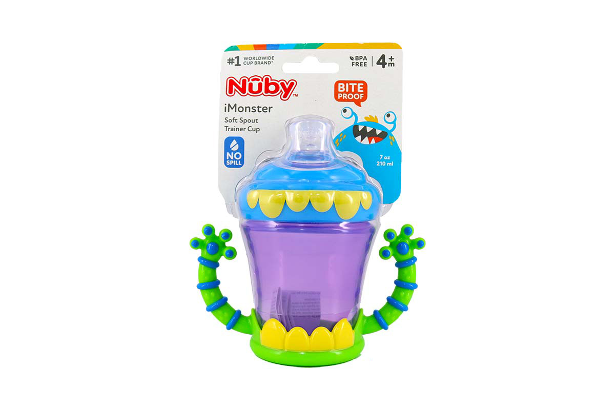 NUK IMONSTER GRIP N SIP CUP 4 MONTH PLUS 210ML - Milano Pharmacy