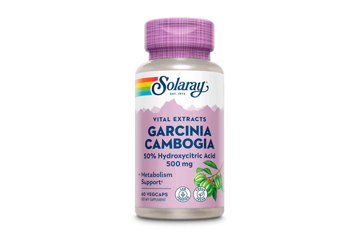 SOLARAY GARCINIA CAMBOGIA 500 MG 60 VEGCAPS - Milano Pharmacy