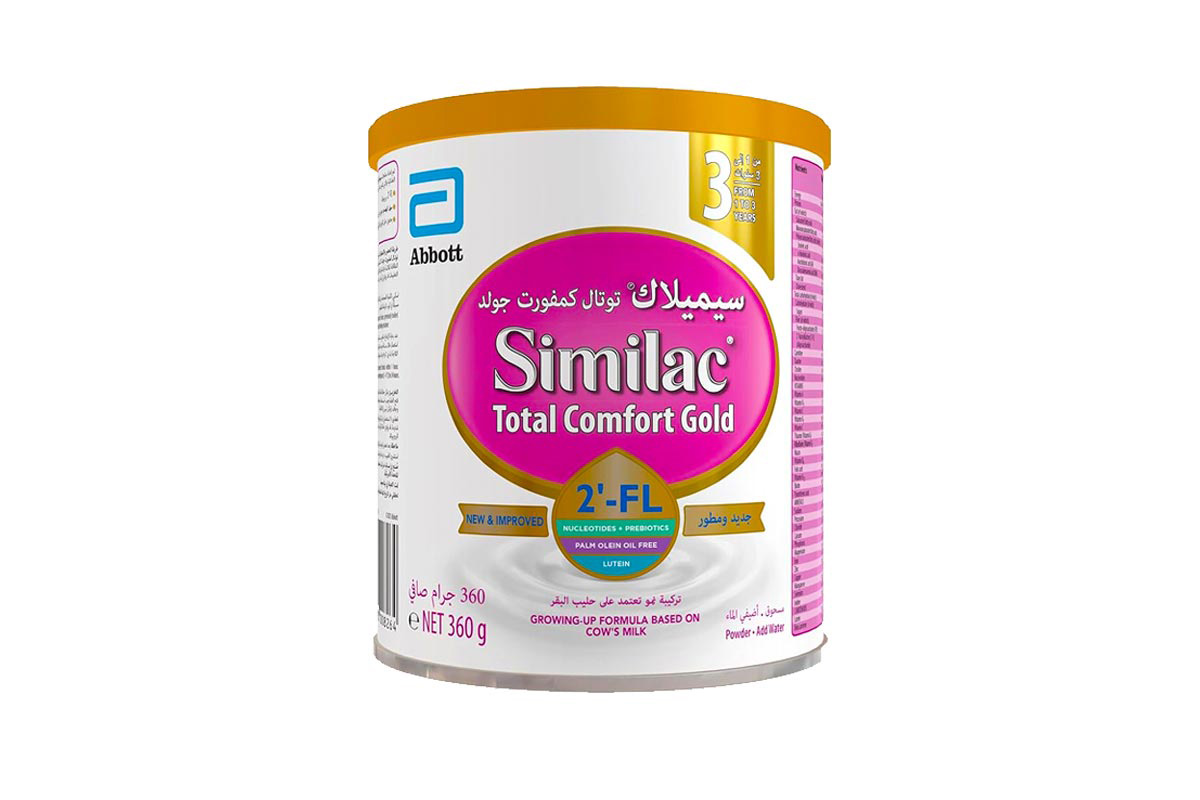 SIMILAC TOTAL COMFORT NO 3 GOLD 2FL 360 GM - Milano Pharmacy