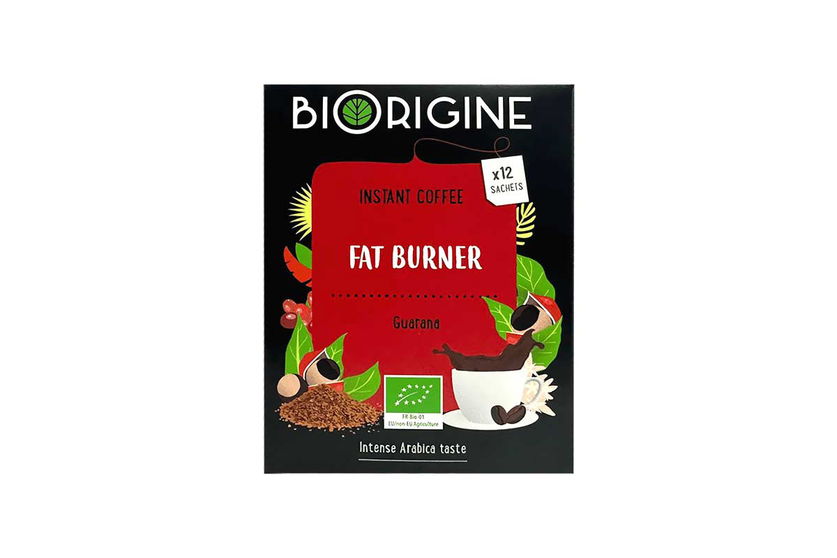 BIORIGINE FAT BURNER INSTANT COFFEE 12 SACHETS - Milano Pharmacy