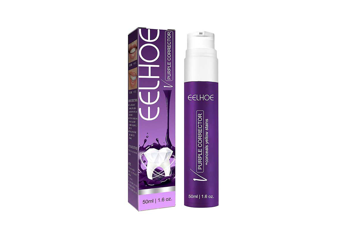 EELHOE PURPLE CORRECTOR TOOTH COLOR 50 ML - Milano Pharmacy