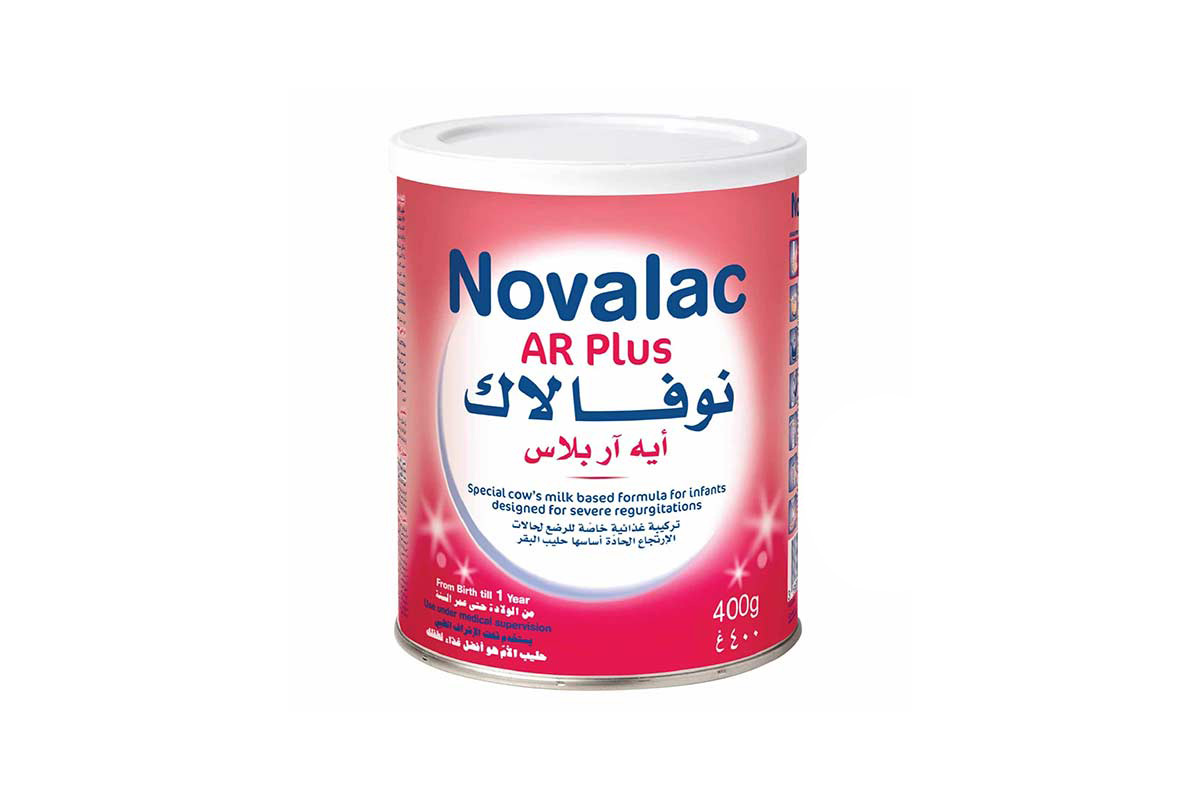 NOVALAC AR PLUS FROM BIRTH TILL 1 YEAR 400 GM - Milano Pharmacy