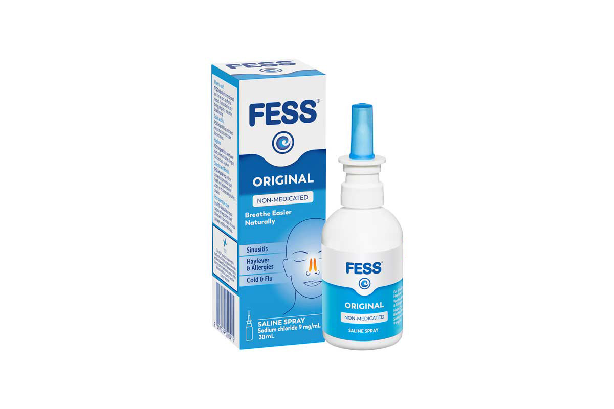 FESS ORIGINAL SALINE SPRAY 30 ML - Milano Pharmacy