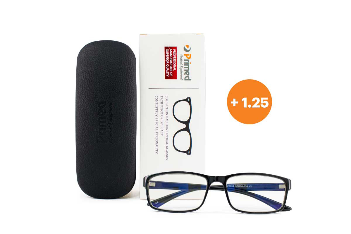 PRIMED PROFESSIONAL READING GLASSES + 1.25 - Milano Pharmacy