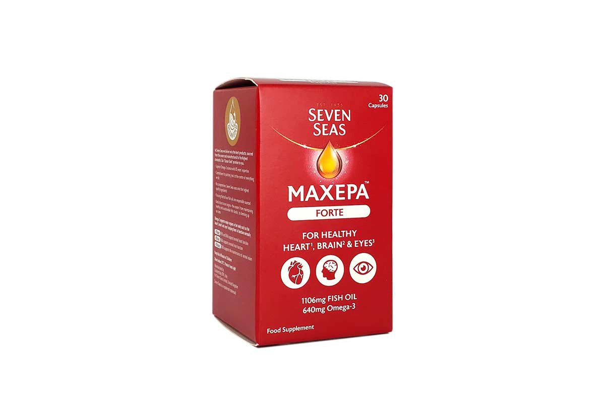 SEVEN SEAS MAXEPA FORTE OEMGA 3 - 640MG 30 CAPSULES - Milano Pharmacy