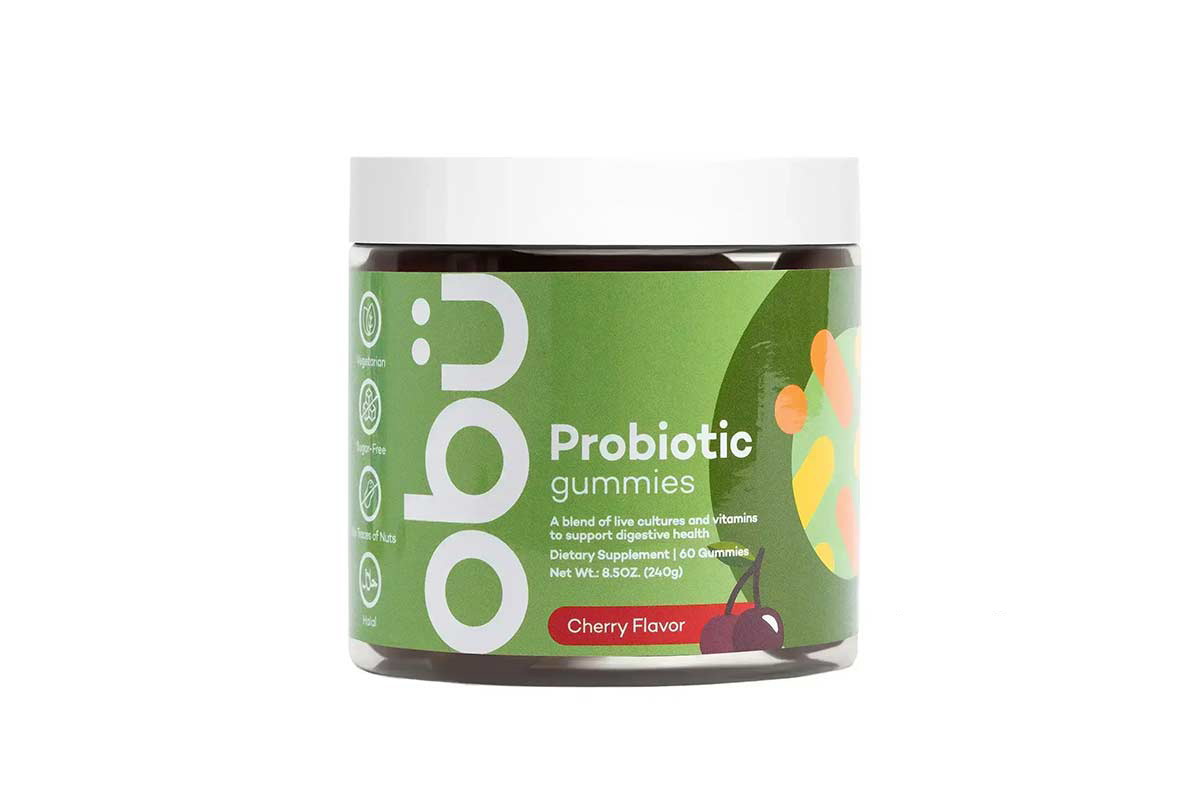 OBU PROBIOTIC GUMMIES WITH CHERRY FLAVOR 60 PCS - Milano Pharmacy