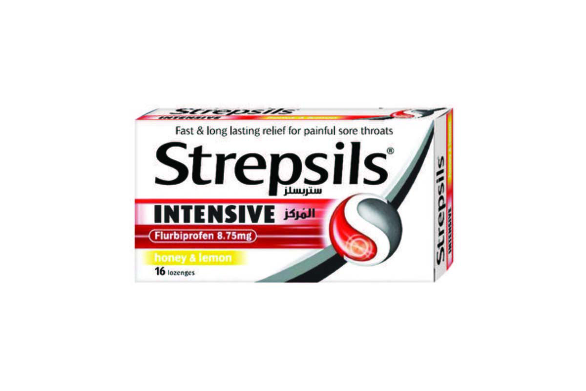 STREPSILS INTENSIVE HONEY LEMON 16 LOZENGES - Milano Pharmacy