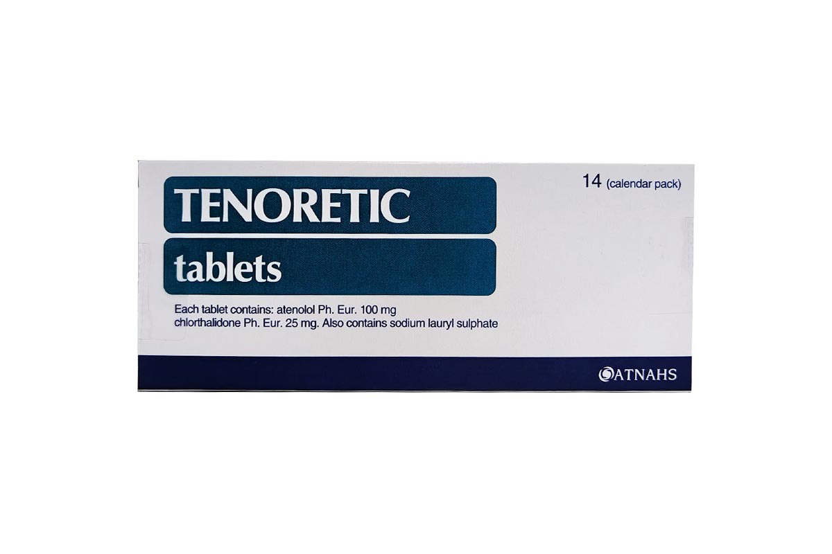 TENORETIC 100 MG 14 TABLETS - Milano Pharmacy