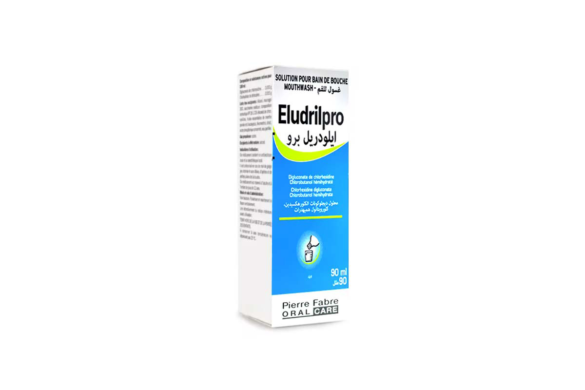 ELUDRIL PRO  MOUTHWASH 90 ML - Milano Pharmacy