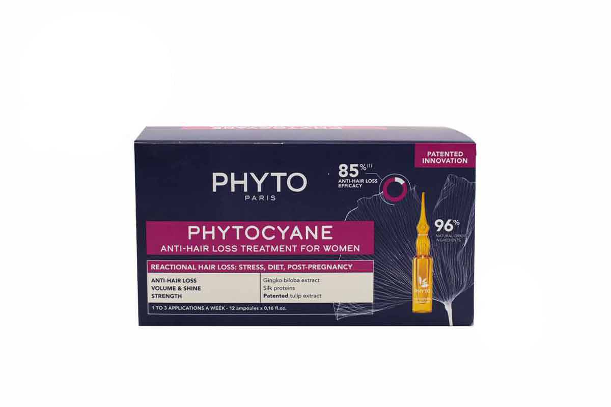 PHYTO REACTIONAL ANTI HAIR LOSS FOR WOMEN 12X5ML - Milano Pharmacy