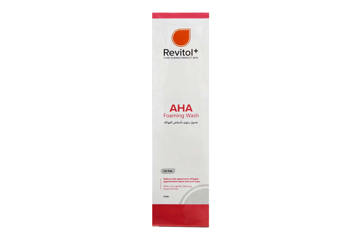 REVITOL FACIAL FOAMING WASH OIL FREE WITH AHA 150 ML - Milano Pharmacy