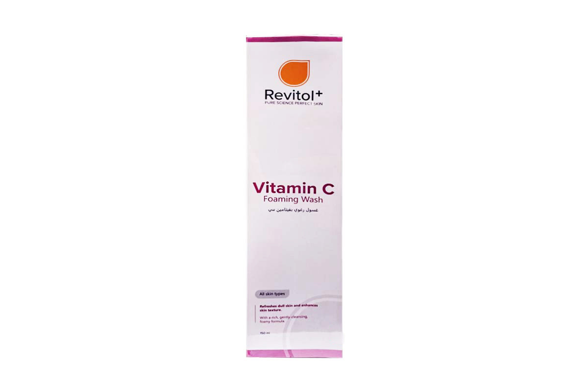 REVITOL FOAMING WASH WITH VITAMIN C 150 ML - Milano Pharmacy