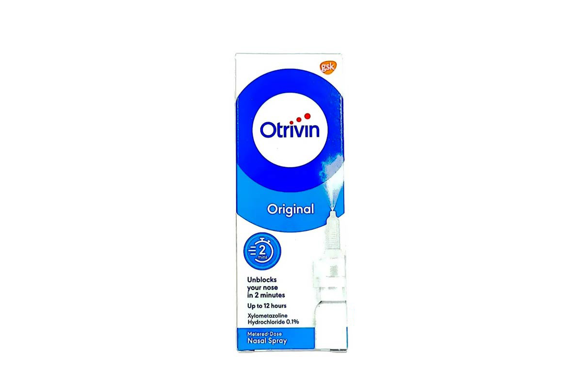 OTRIVIN NASAL SPRAY ADULT 0.1% 10 ML - Milano Pharmacy