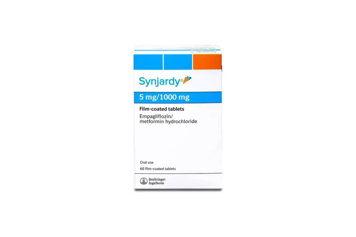 SYNJARDY 5MG 1000MG 60 TABLETS - Milano Pharmacy