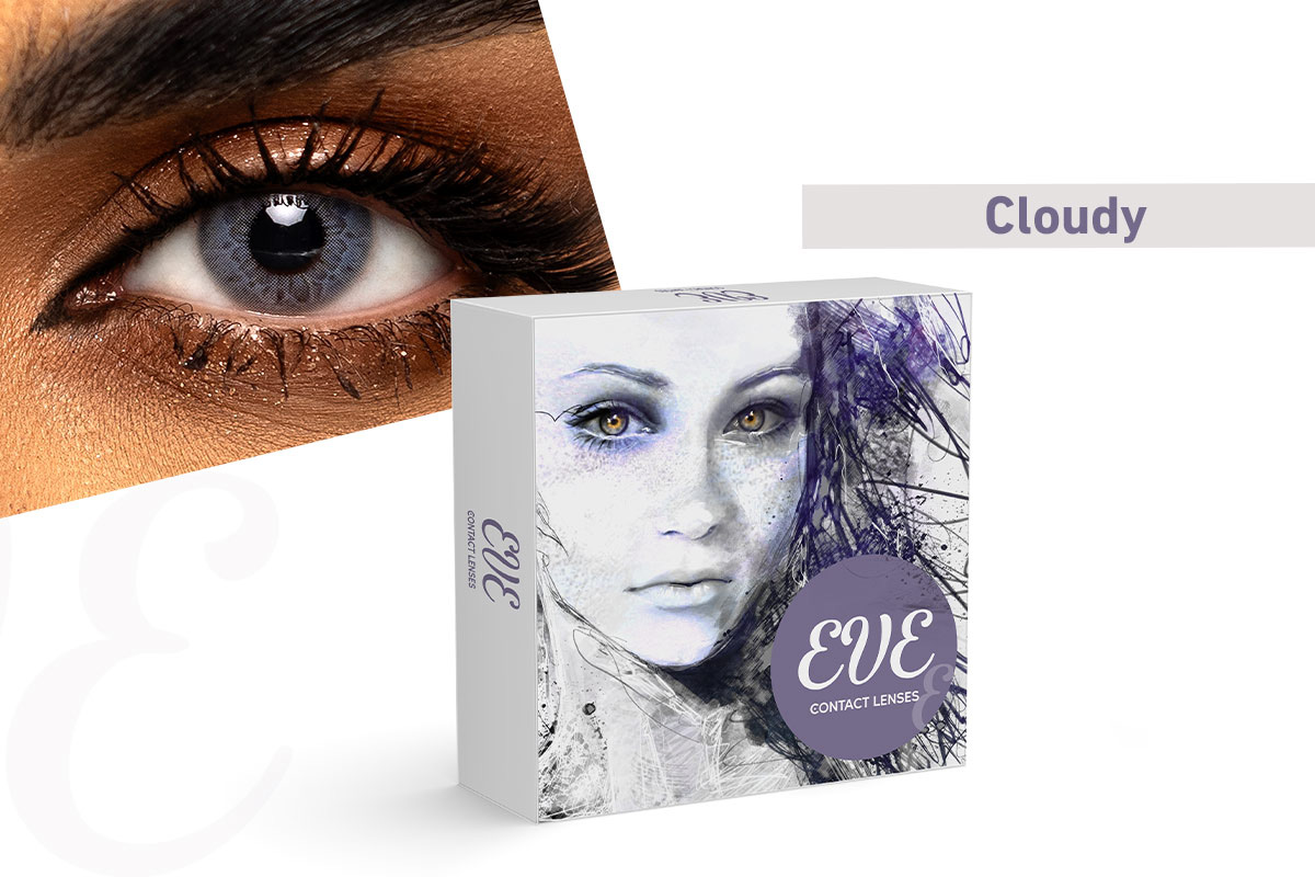 EVE LENSES MONTHLY BLUE CLOUDY - Milano Pharmacy