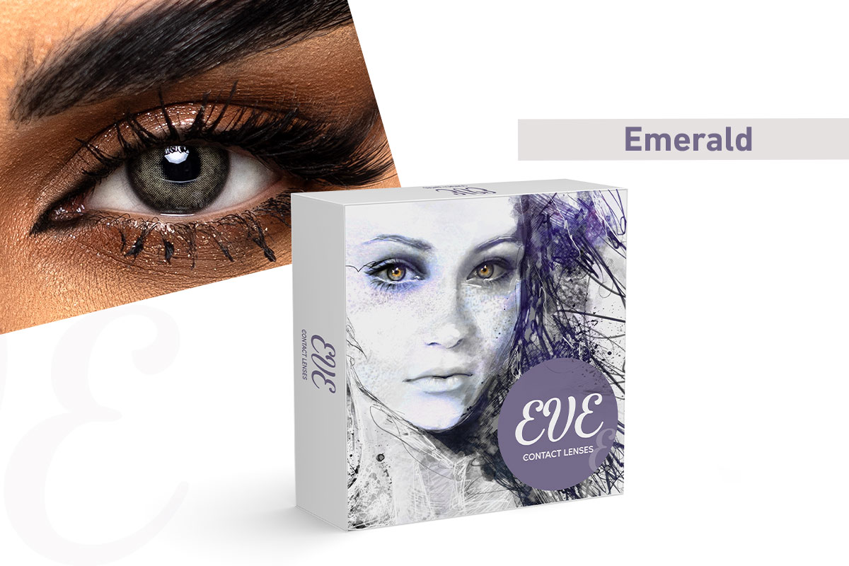 EVE LENSES MONTHLY GREEN EMERALD - Milano Pharmacy