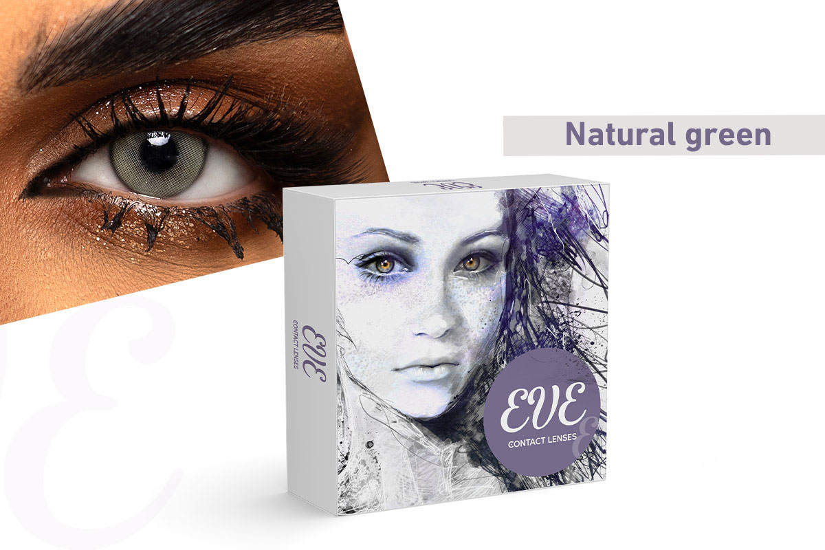 EVE LENSES MONTHLY NATURAL GREEN - Milano Pharmacy