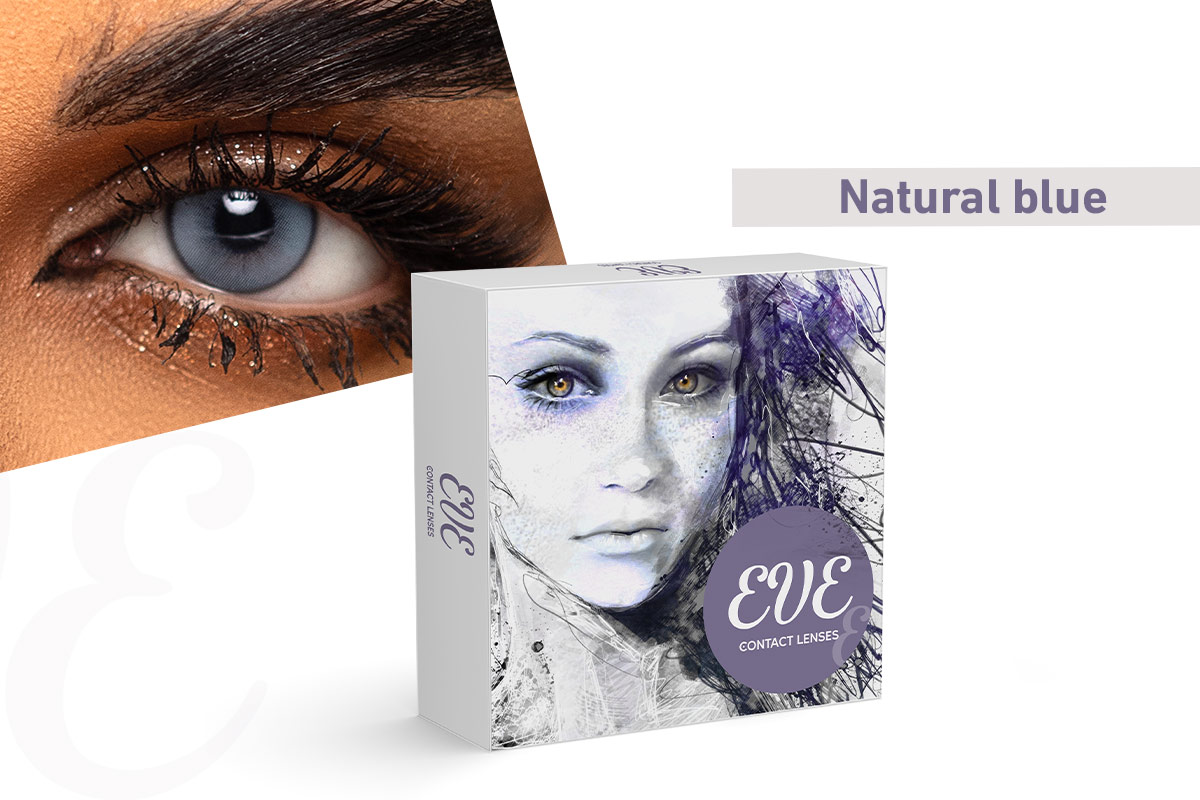 EVE LENSES MONTHLY NATURAL BLUE - Milano Pharmacy