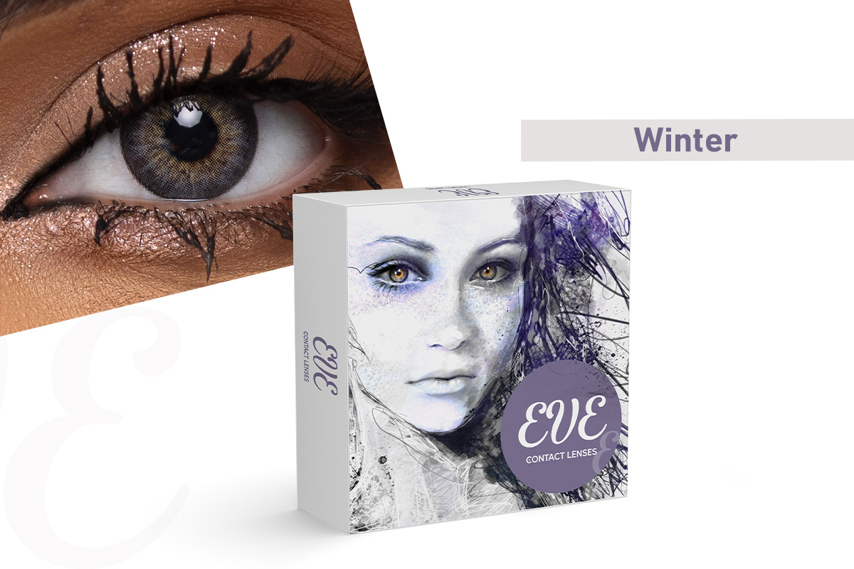 EVE LENSES MONTHLY GRAY WINTER - Milano Pharmacy