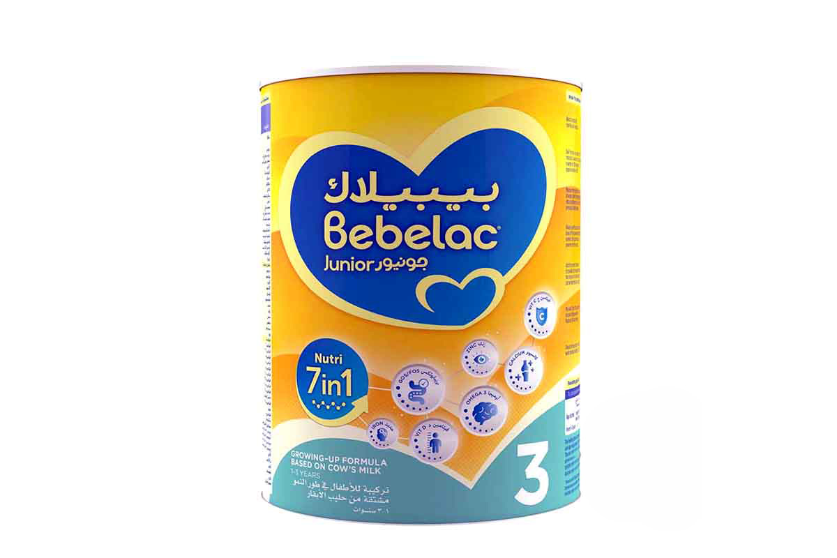 BEBELAC JUNIOR MILK NO 3 FROM 1 TO 3 YEARS 400GM - Milano Pharmacy