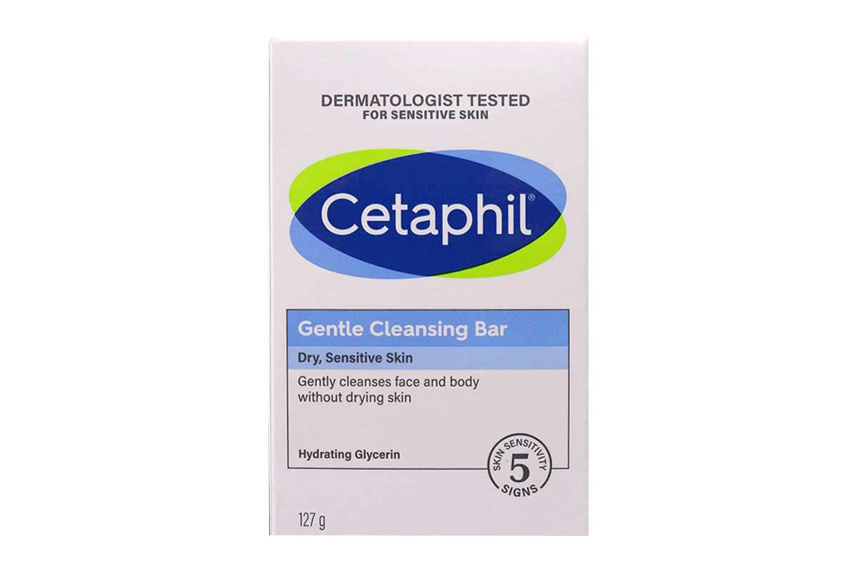 CETAPHIL GENTLE CLEANSING BAR 127 GM - Milano Pharmacy