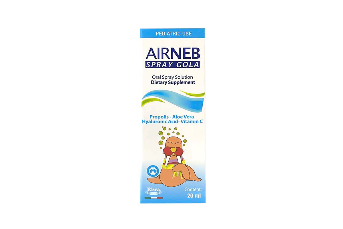 RIWA AIRNEB ORAL SPRAY SOLUTION 20 ML - Milano Pharmacy