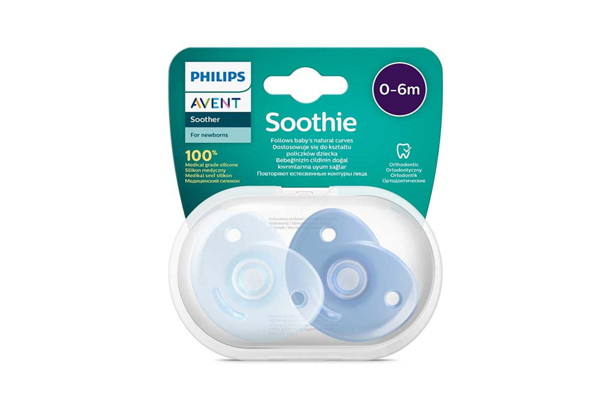 PHILIPS AVENT SOOTHIER 0 TO 6 MONTH SKY BLUE - Milano Pharmacy