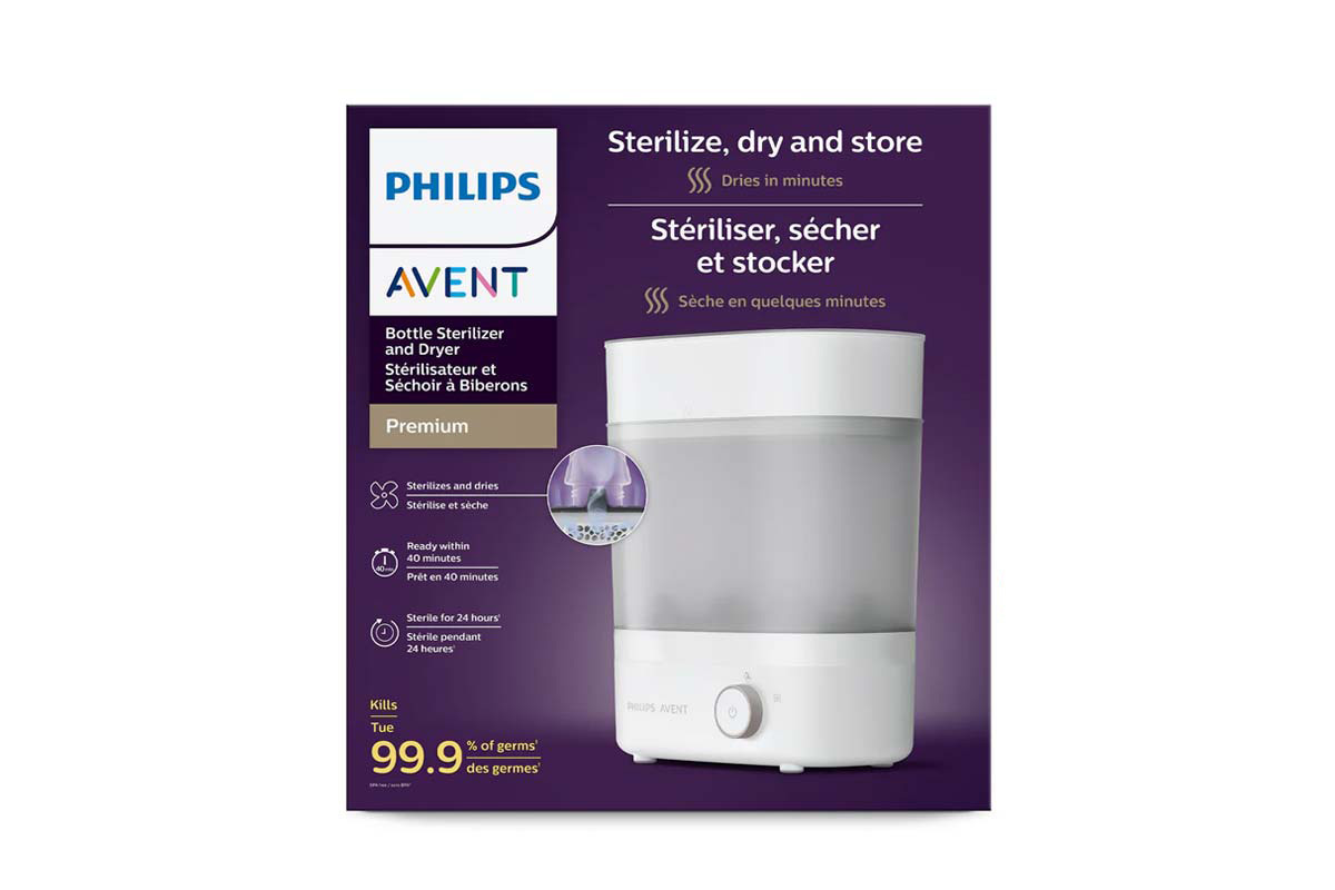 PHILIPS AVENT BOTTLE STERILISER AND DRYER PREMIUM - Milano Pharmacy