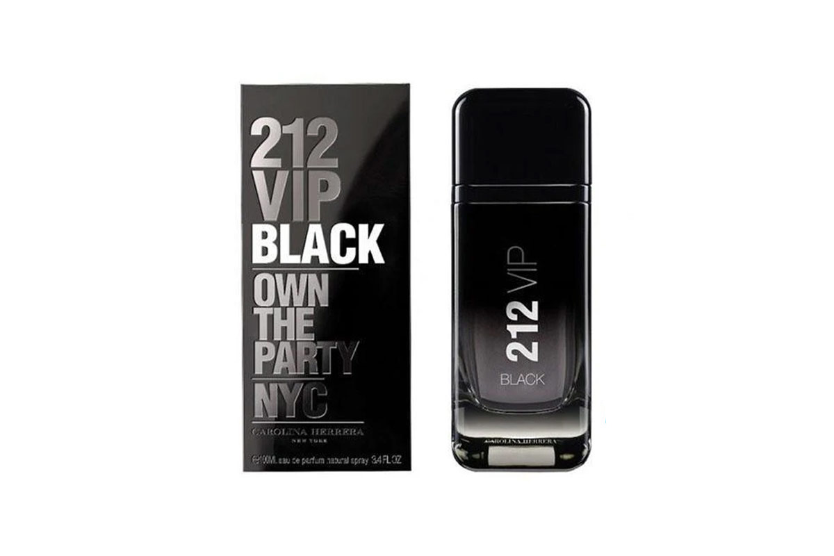 CAROLINA HERRERA 212 VIP BLACK PARFUM FOR MEN 100ML - Milano Pharmacy