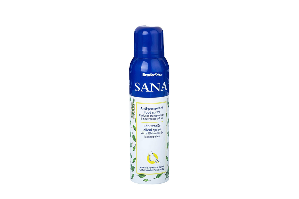 BRADO LINE SANA FOOT SPRAY 150 ML - Milano Pharmacy