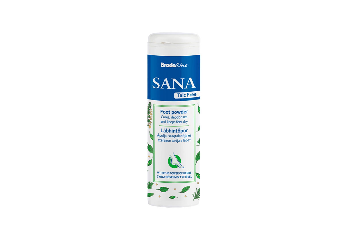 BRADO LINE SANA FOOT POWDER 100 GM - Milano Pharmacy