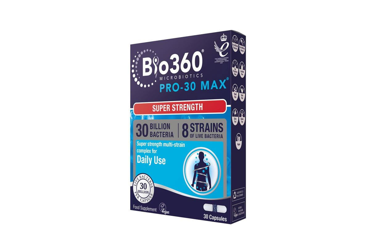 BIO 360 PRO - 30 MAX 30 BILLION PROBIOTIC 30 CAPSULES - Milano Pharmacy