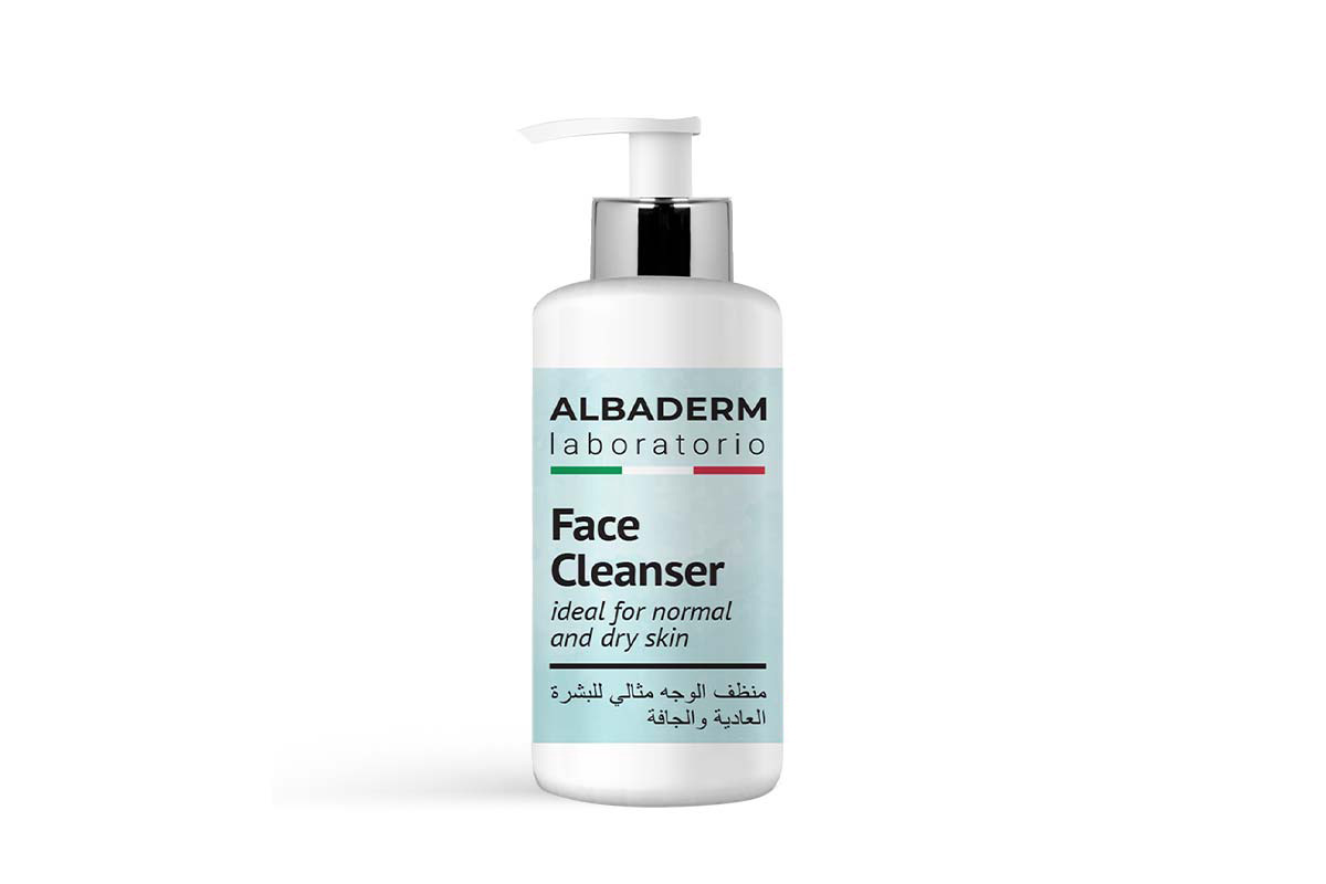 ALBADERM FACE CLEANSER GEL FOR NORMAL AND DRY SKIN 150 ML - Milano Pharmacy