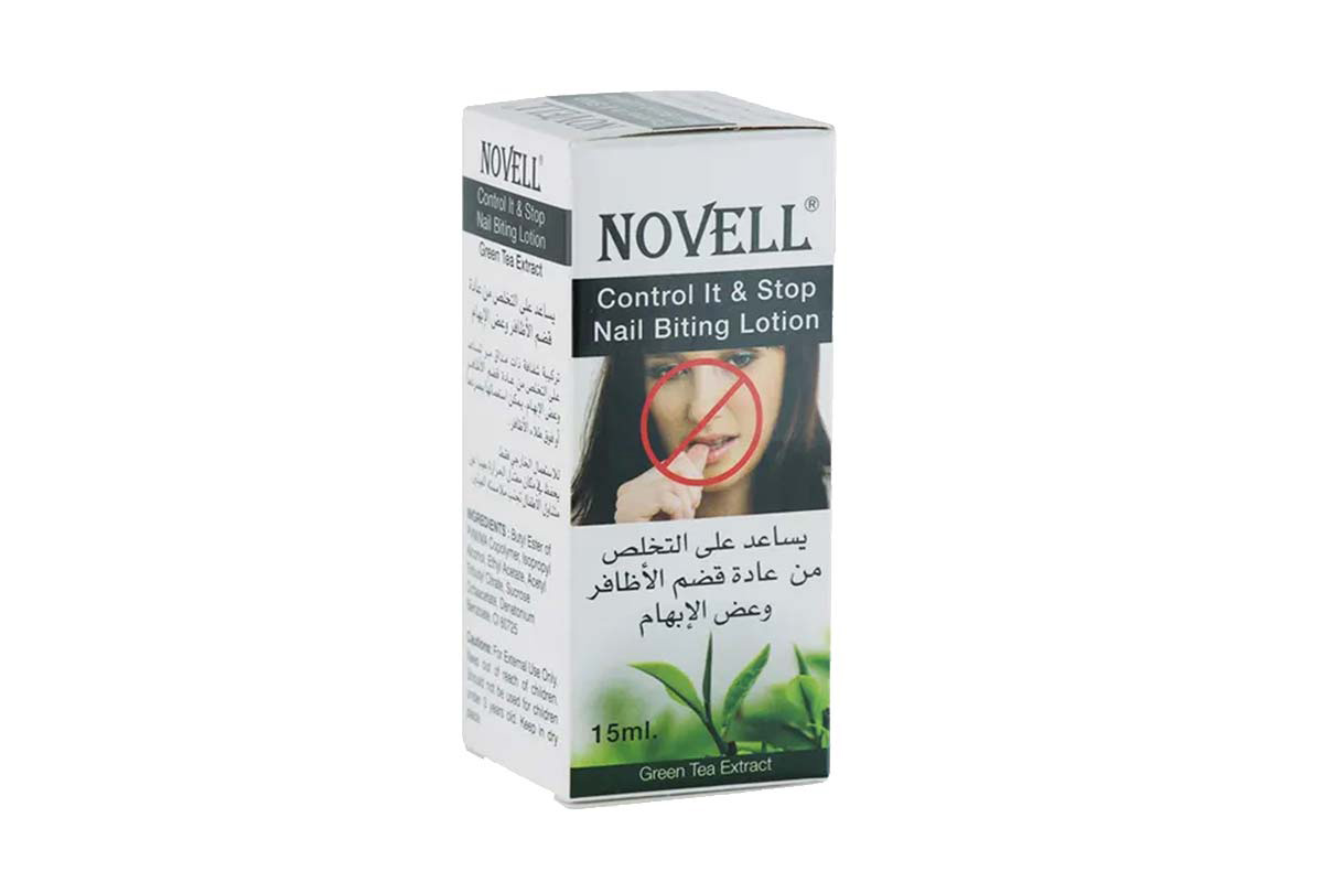 NOVELL CONTROL IT AND STOP NAIL BITING LOTION 15 ML - Milano Pharmacy