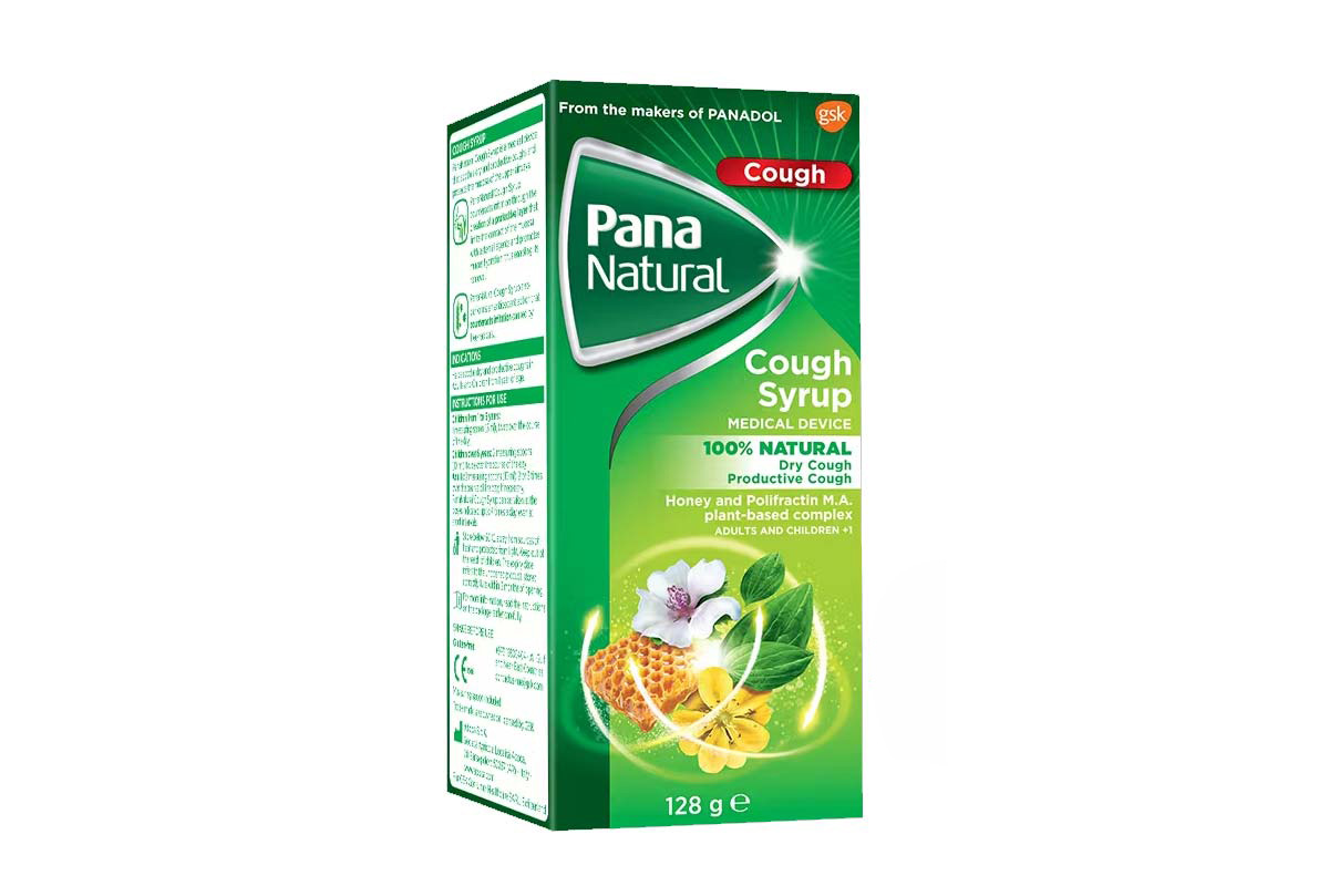 PANA NATURAL COUGH SYRUP 128G - Milano Pharmacy