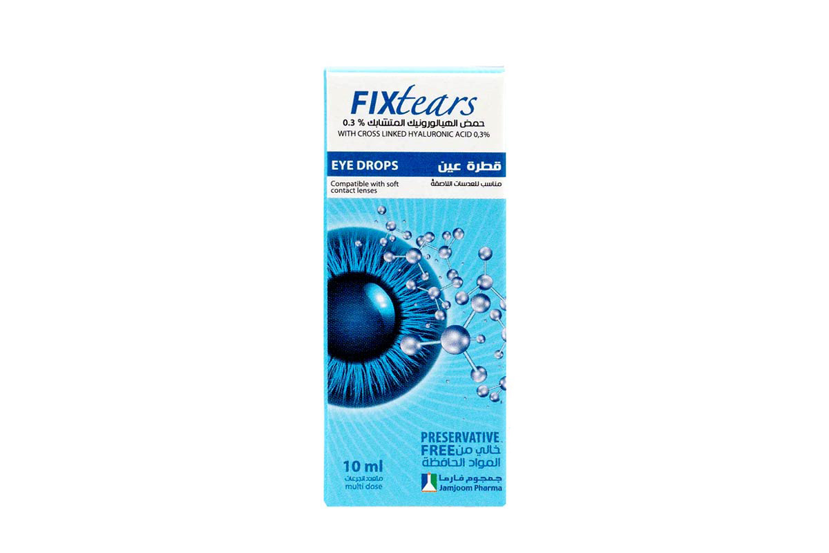 FIXTEARS HYALURONIC ACID 0.3% EYE DROPS 10 ML - Milano Pharmacy